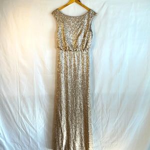 Sequin long dress